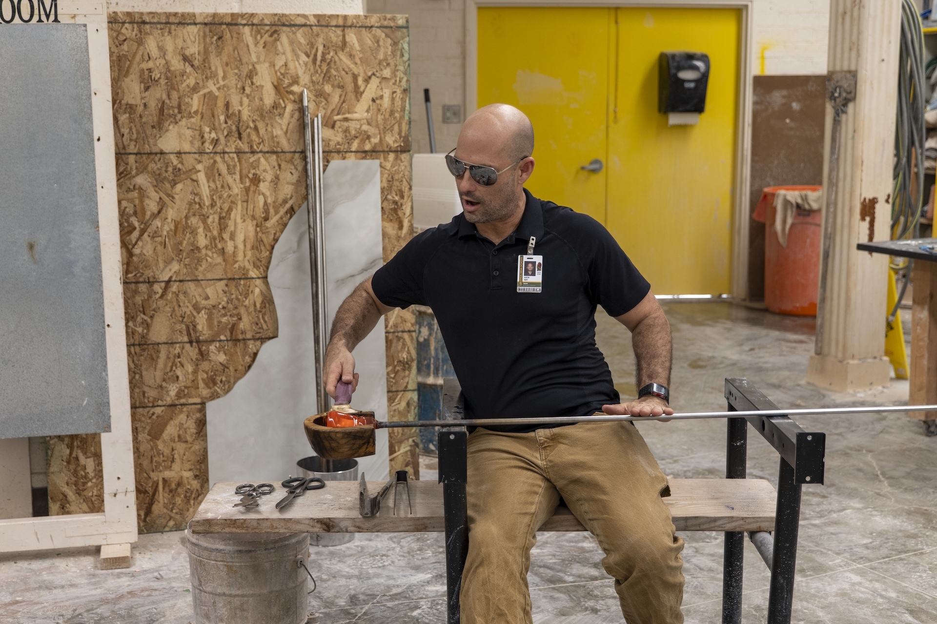 A teacher’s fire creates new glass blowing class, curriculum
