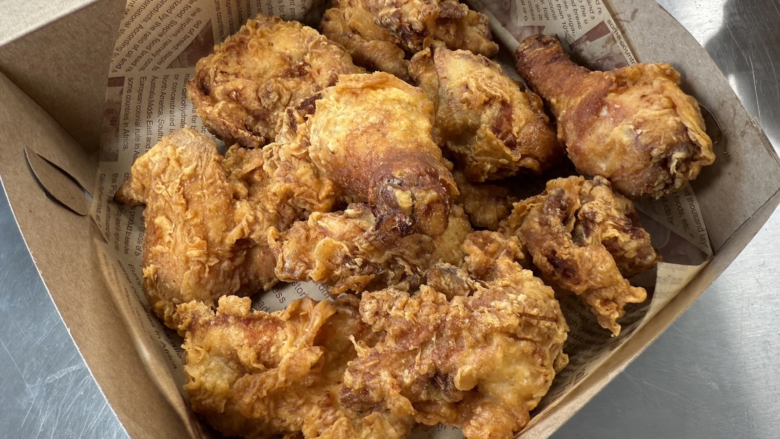 10-piece crispy chicken