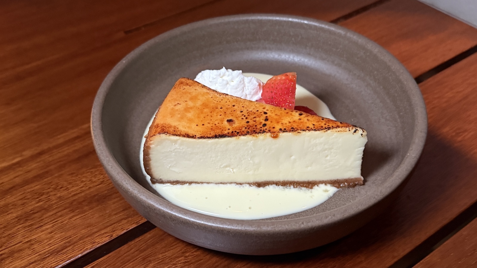 creme brulee cheesecake