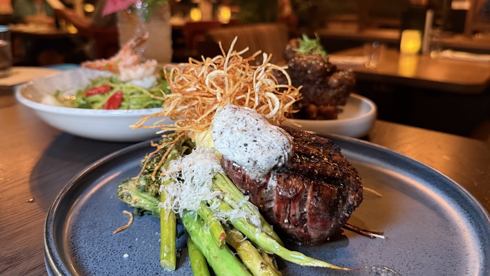 steak with truffle butter