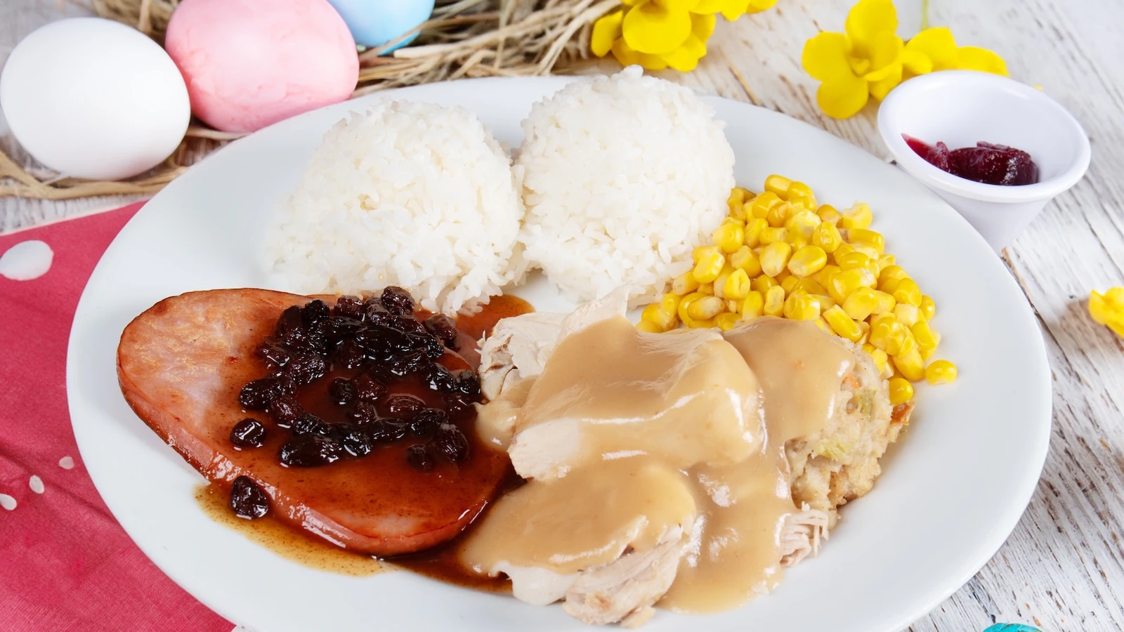 turkey and ham combo plate