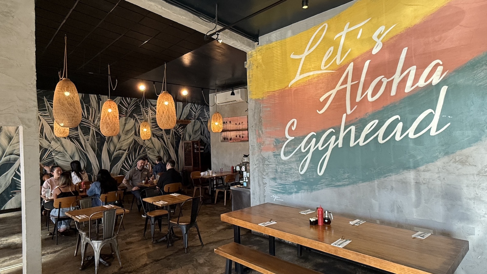 Egghead Cafe interior