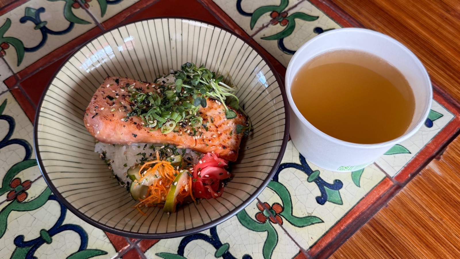 salmon chazuke
