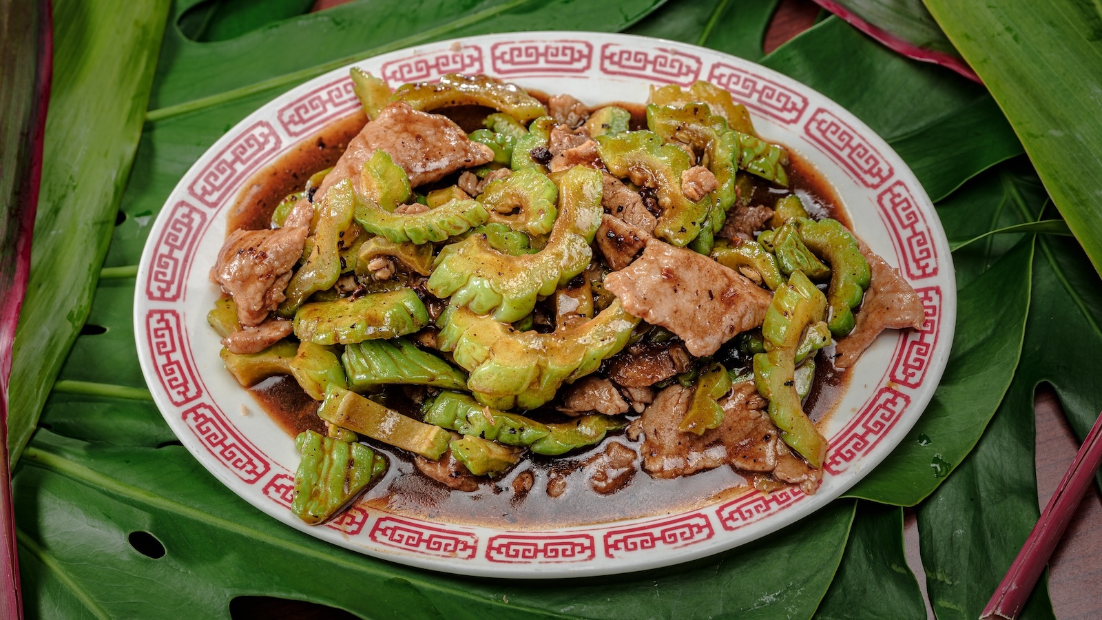pork and bittermelon