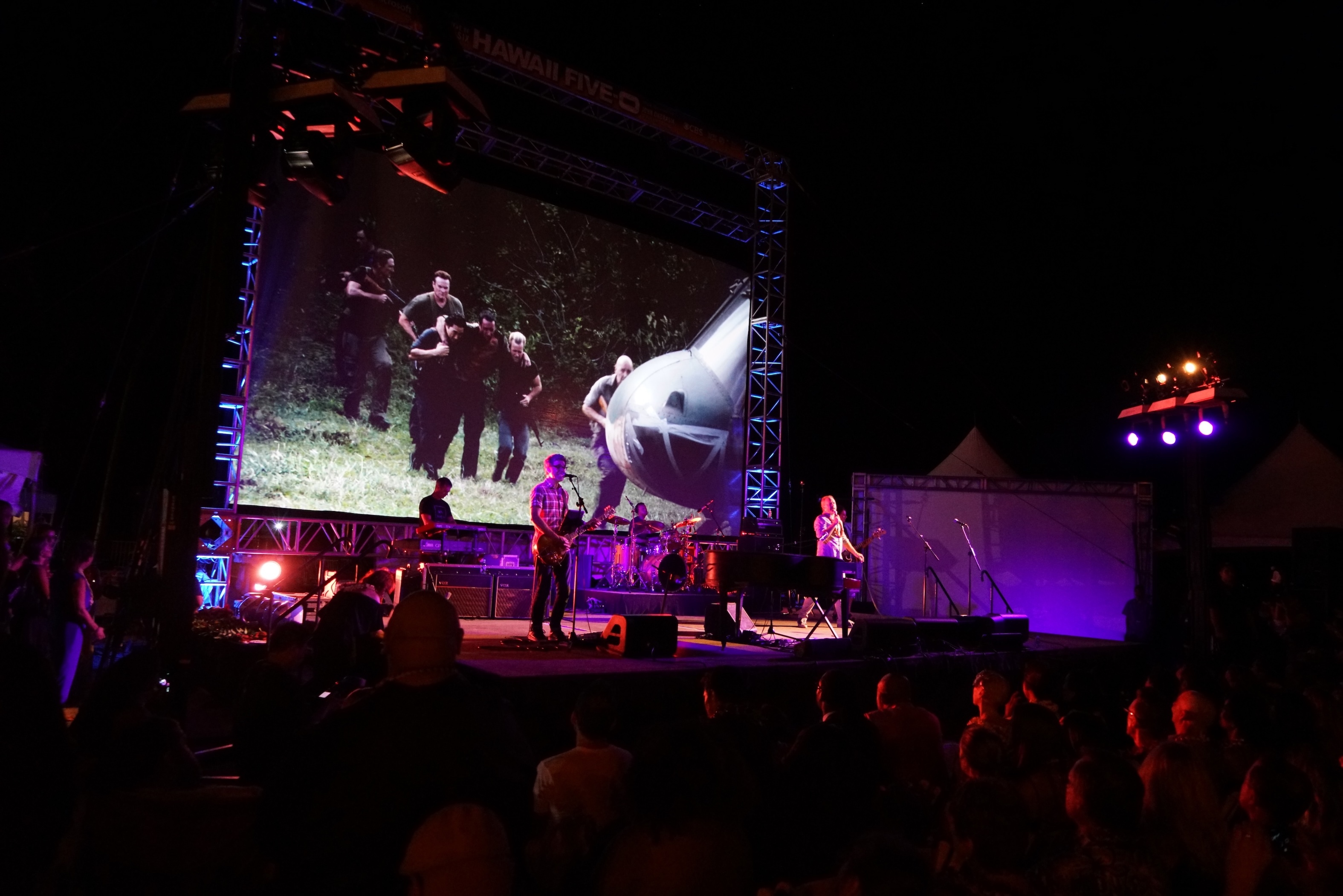 John Ondrasik performed at the “Hawaiʻi Five-0” season six premiere, held at Sunset on the Beach in September of 2015, where he sang “All for One.”