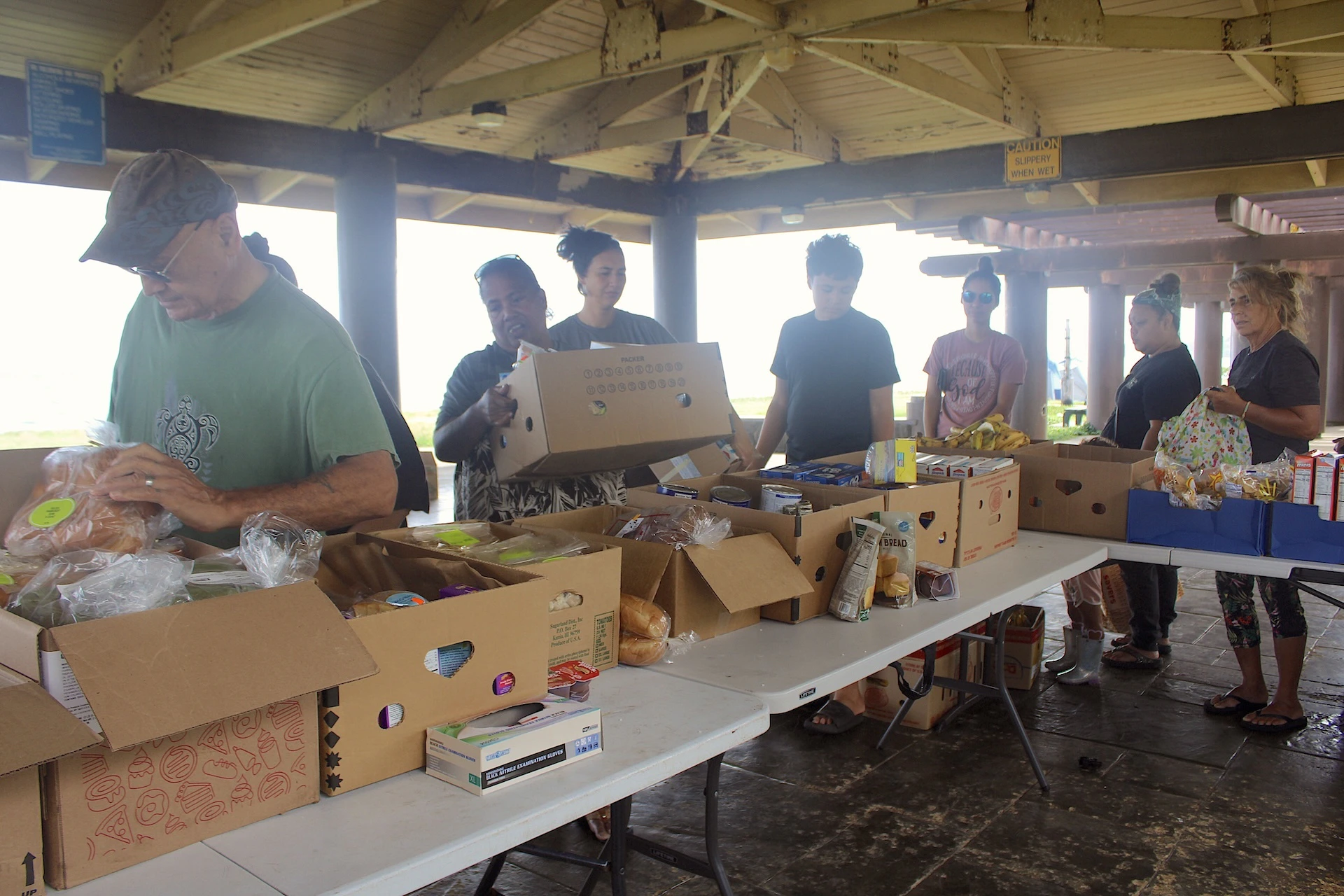Houʻula-based nonprofit FarmKineTings hosts beach cleanups, bodyboard clinics and food distributions to support local families on Oʻahu with aloha and community pride.