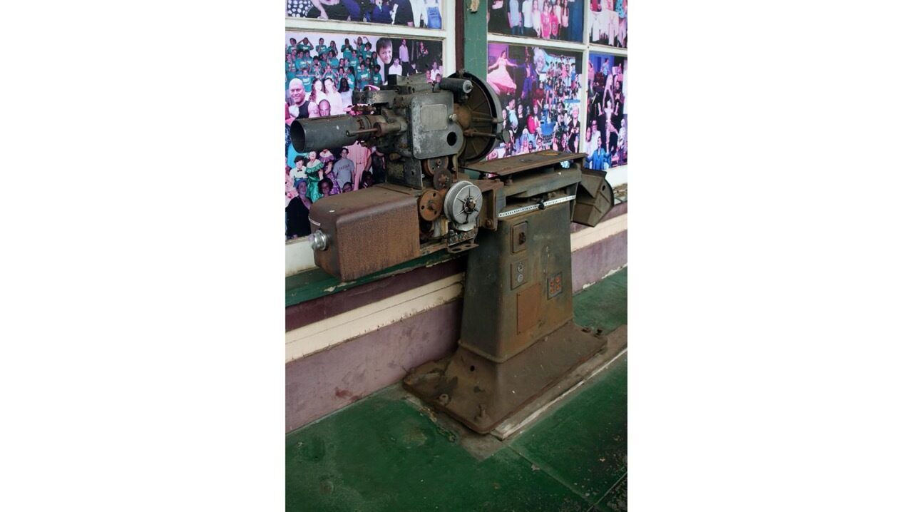 Aloha Theater movie projector