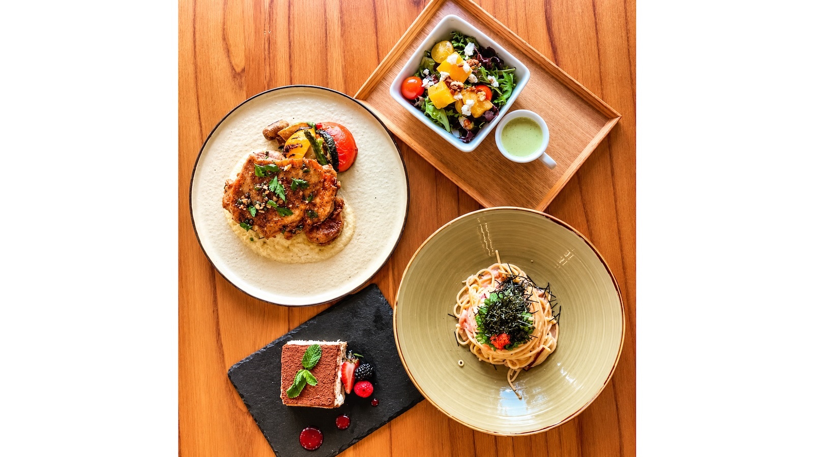 four course menu