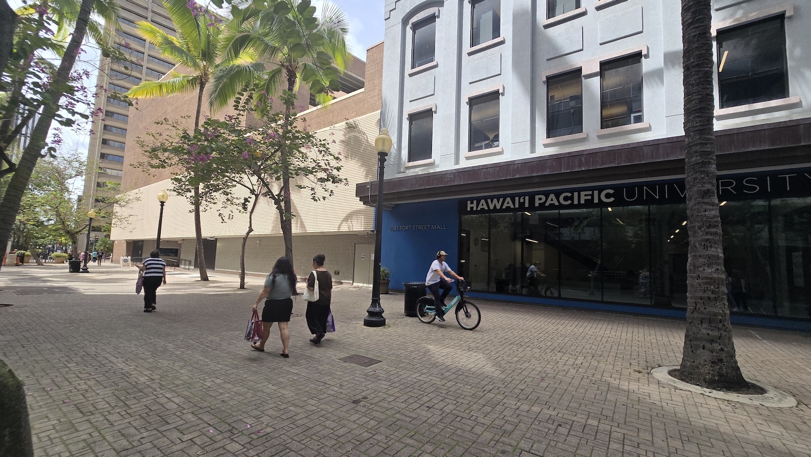 Fort Street Mall is pictured here on Nov. 5.