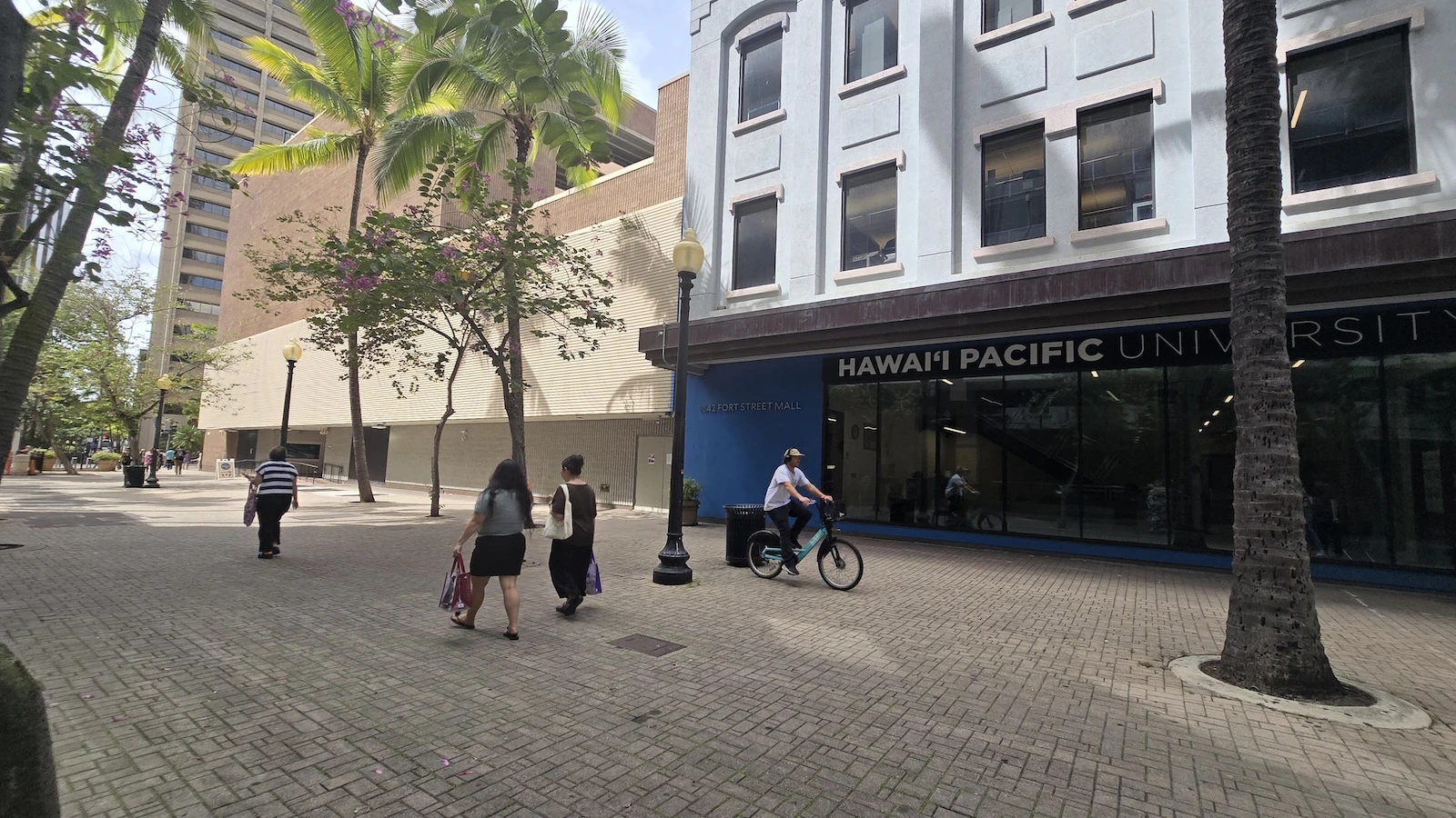 Fort Street Mall is pictured here on Nov. 5.