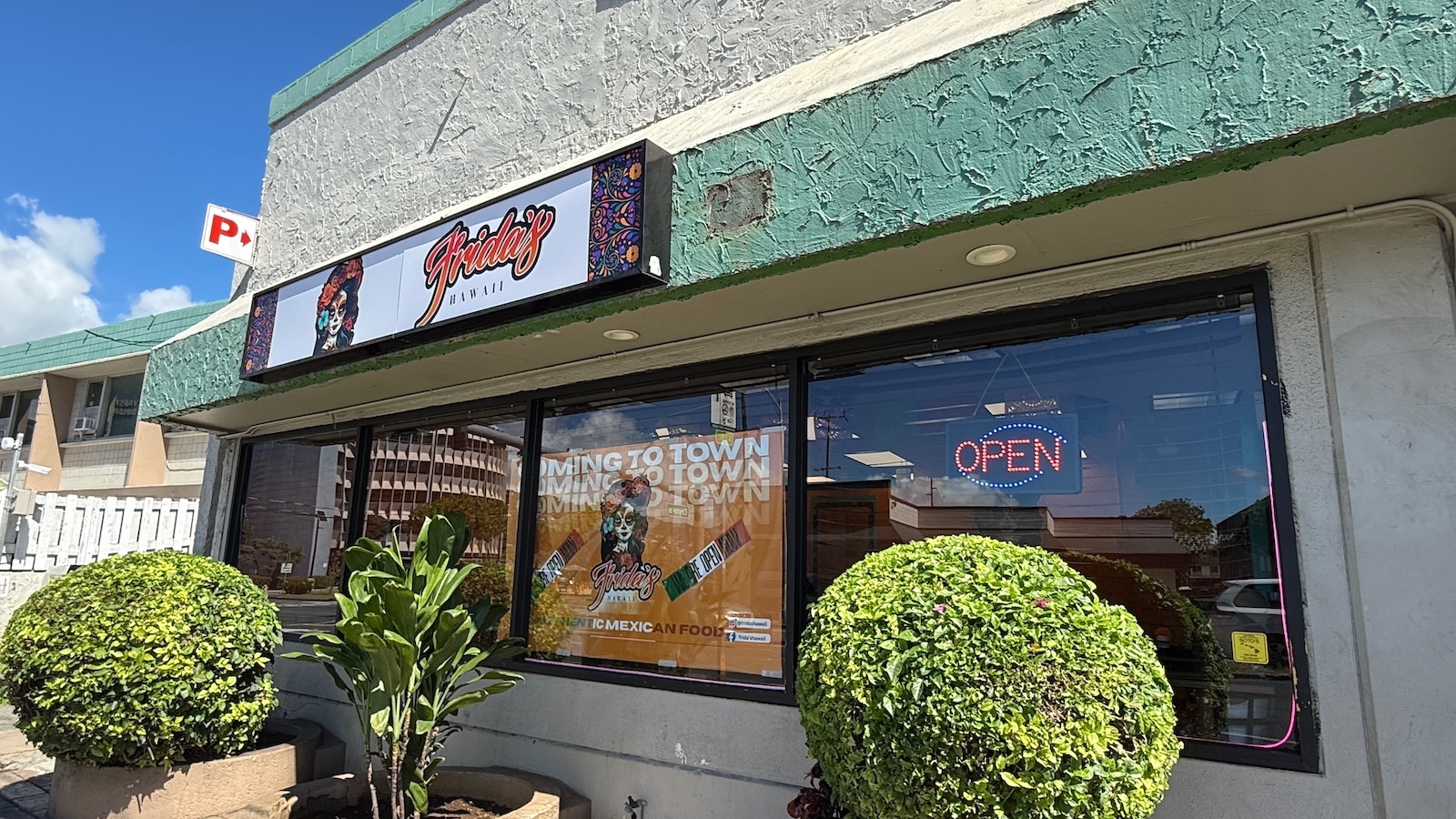 Frida's Hawaii sign