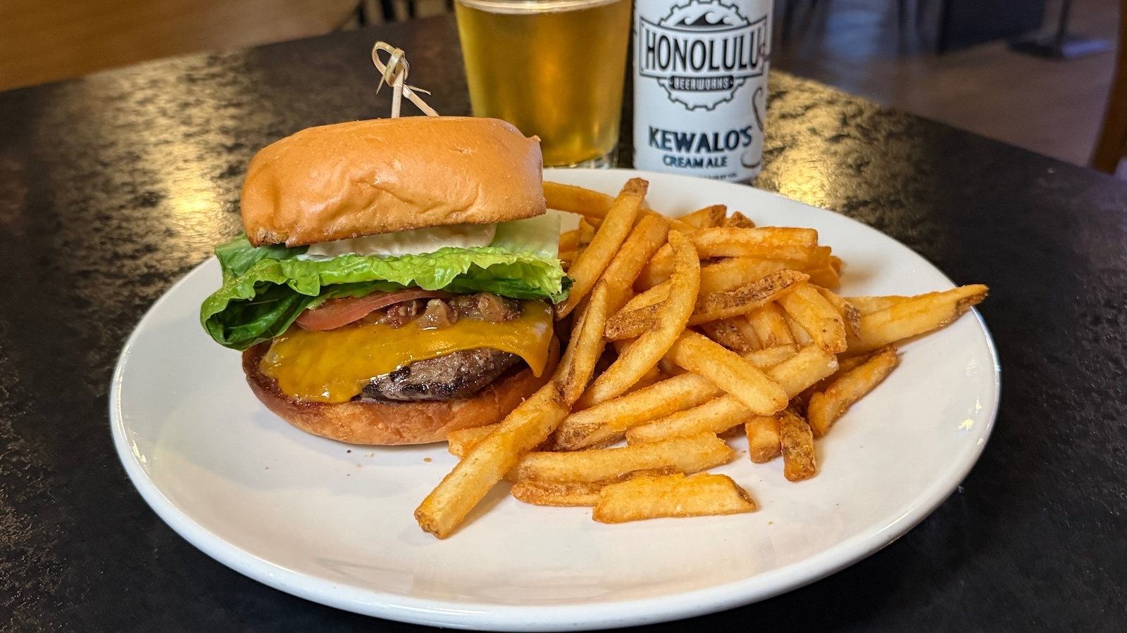 Fusion wagyu burger