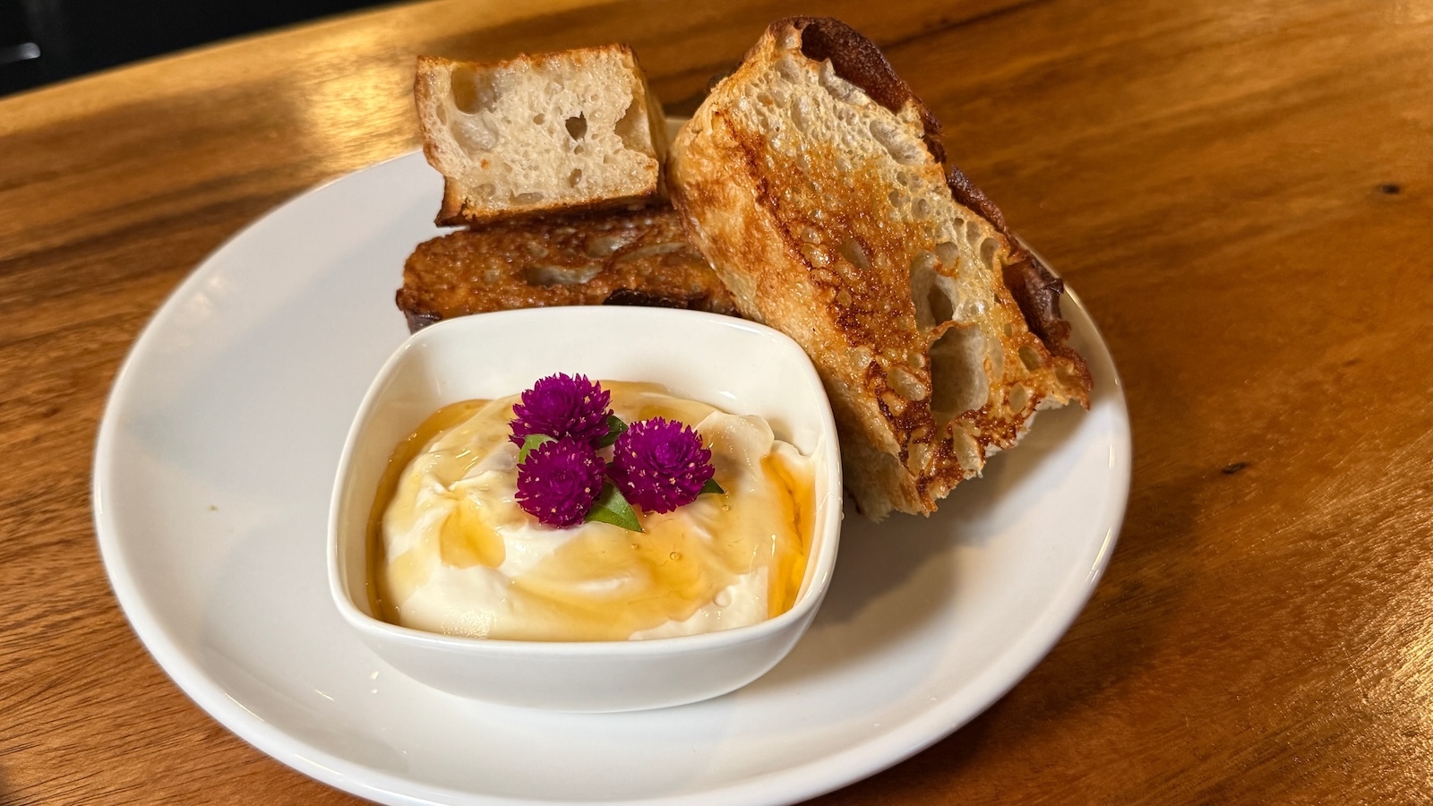 dip with focaccia