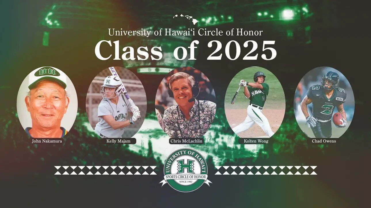 UH announces full 2025 Sports Circle of Honor class