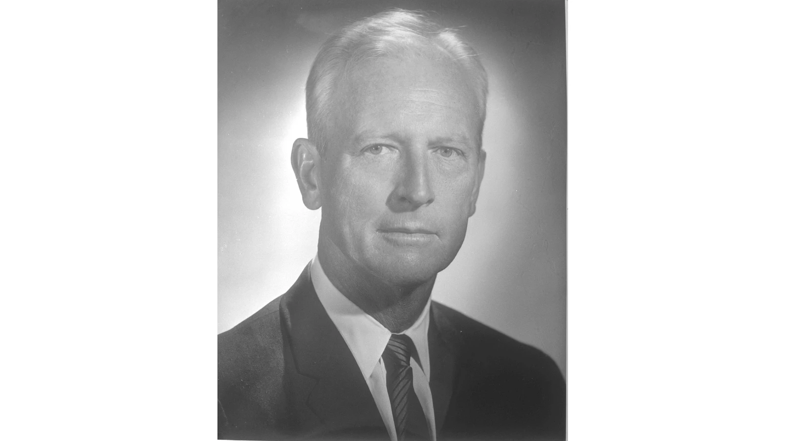 Gov. John A. Burns, December 1962.