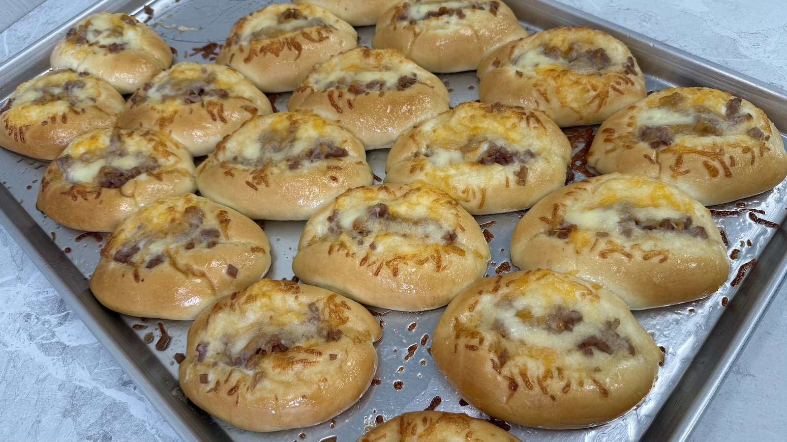 spam and cheese pastry