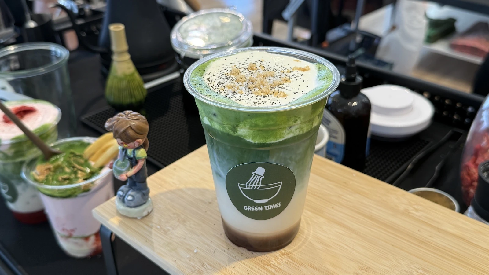 earl grey matcha latte