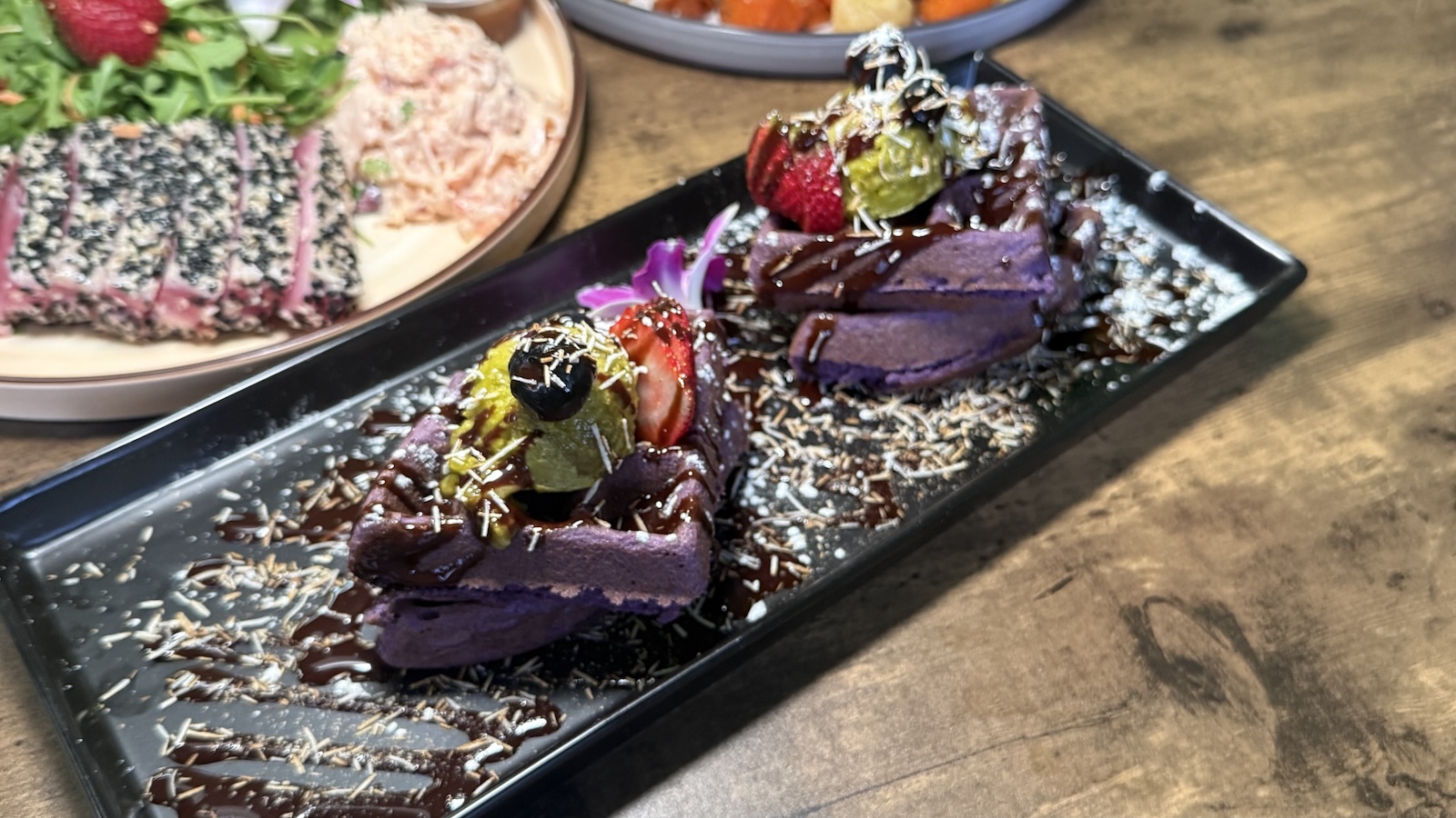 Dubai waffles
