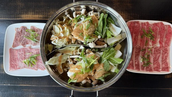 You can get all-you-can-eat wagyu nabe in West Oahu