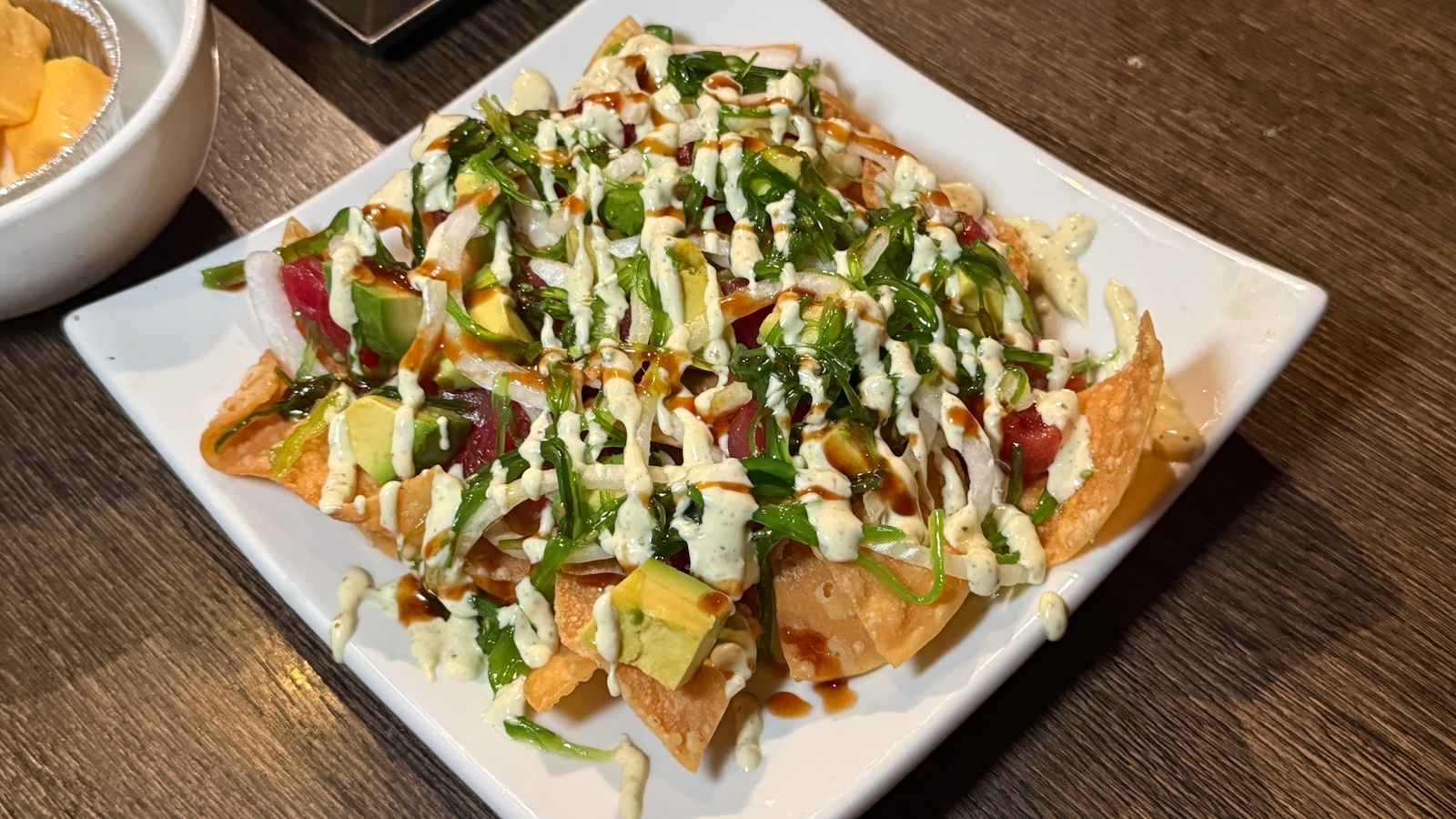 poke nachos