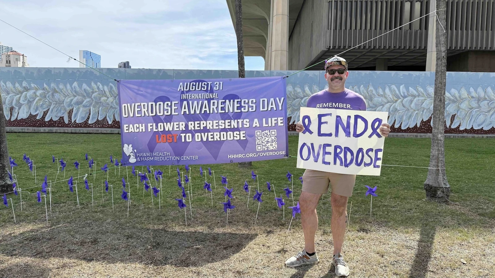Honolulu event draws crowd to end overdose