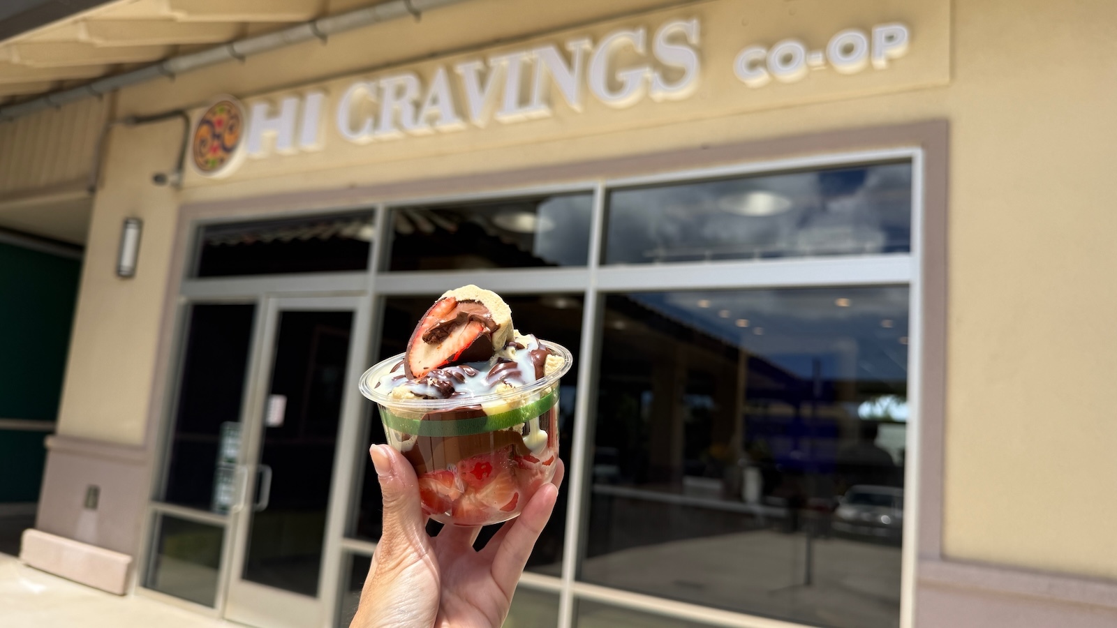 stuffed strawberry bowl