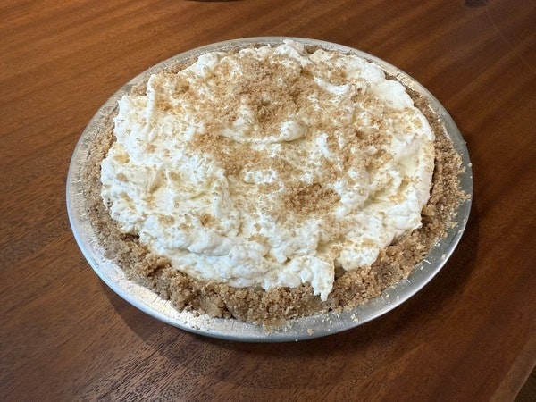 pineapple cream pie