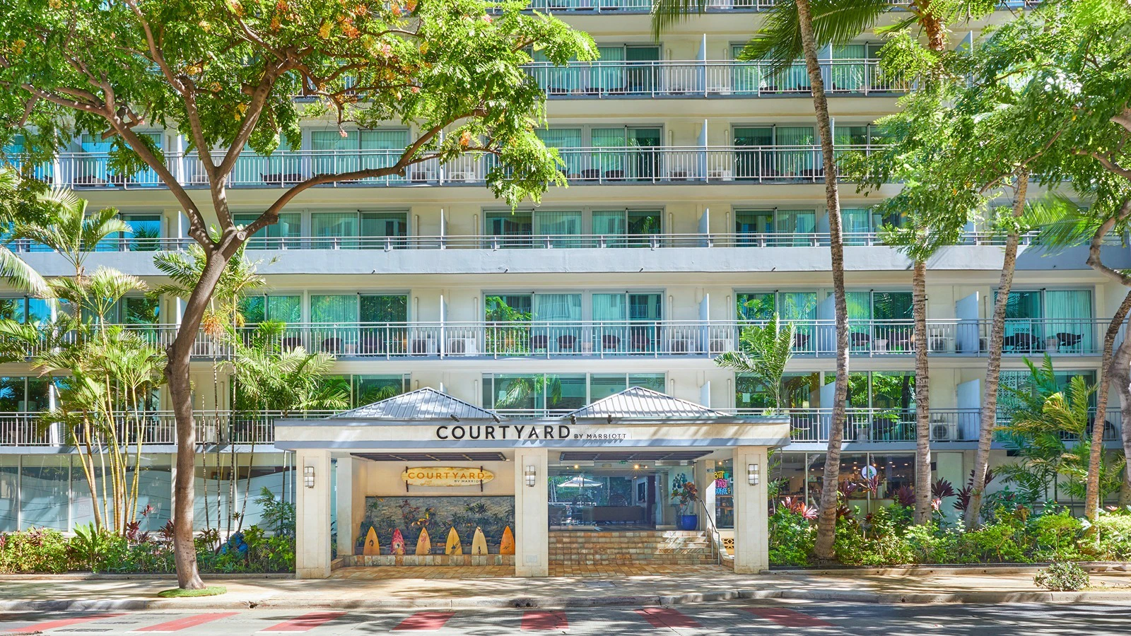 Courtyard by Marriott Waikīkī Beach has unveiled a new multi-million dollar renovation.