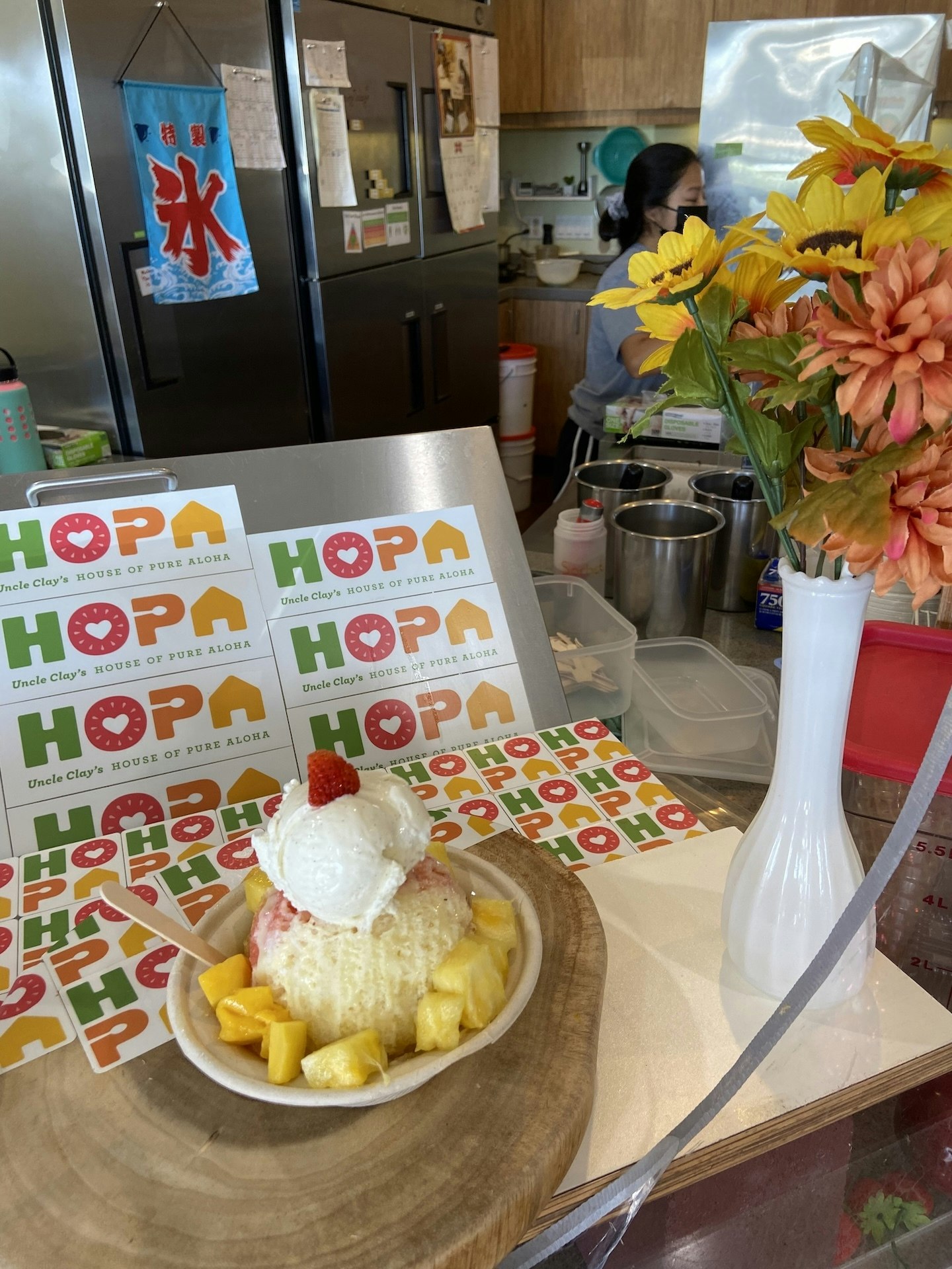 Shave ice... yum!