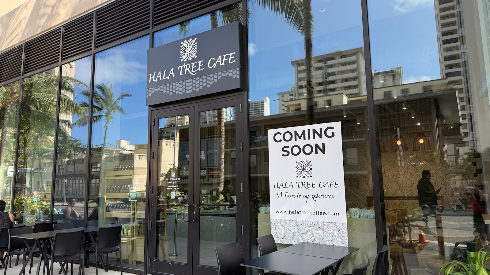 cafe sign