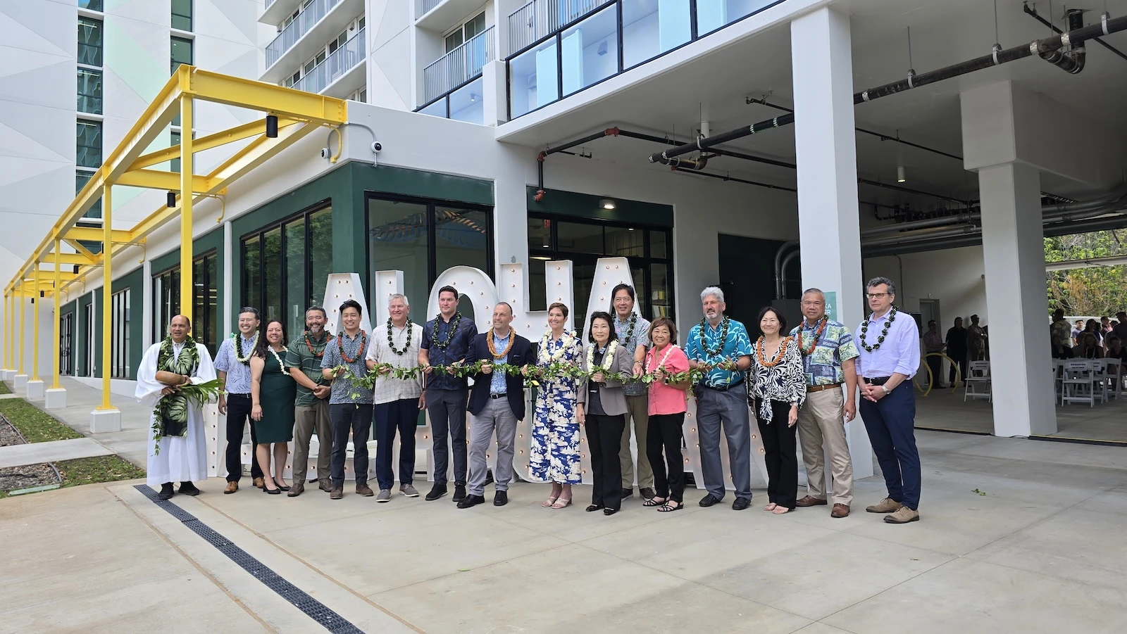 A blessing ceremony was held for Hale Haukani on Aug. 18.