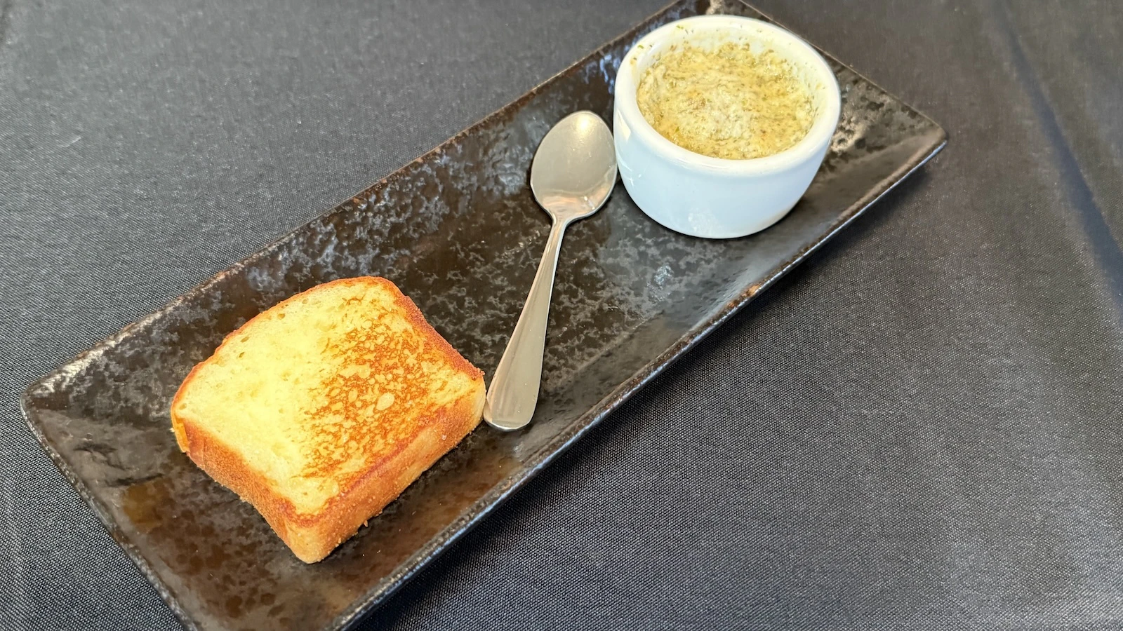 lobster with mochi bread