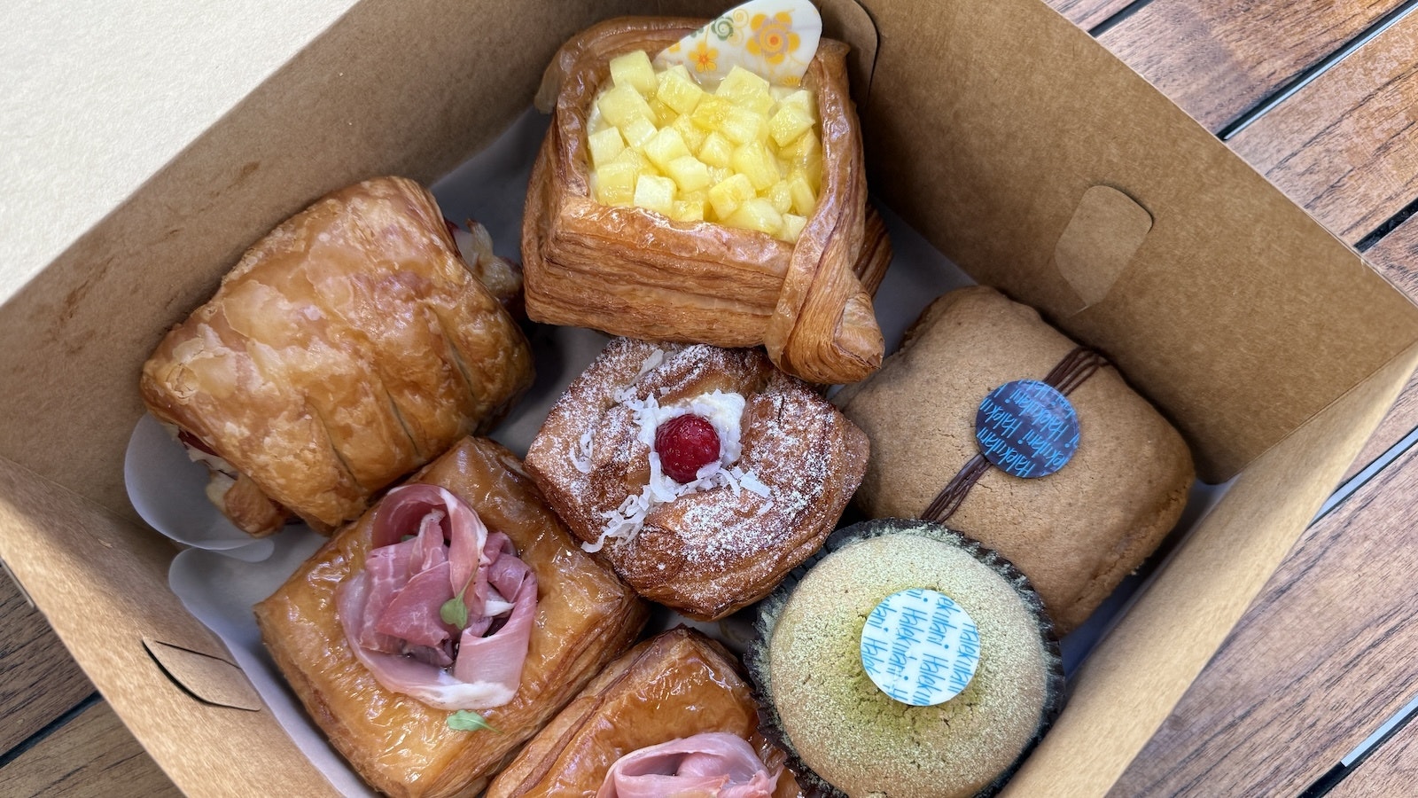 assorted sweet and savory pastries
