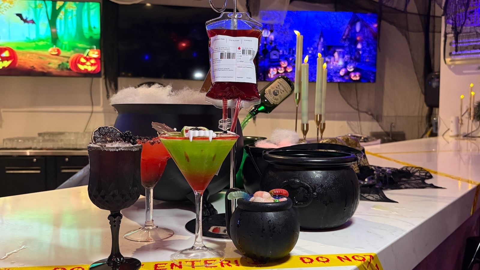 themed cocktails