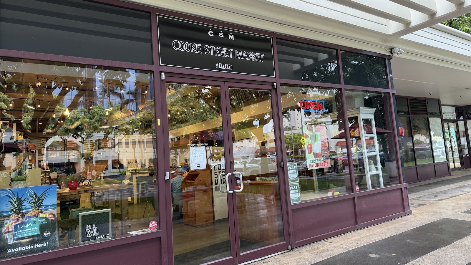 Cooke Street Market sign