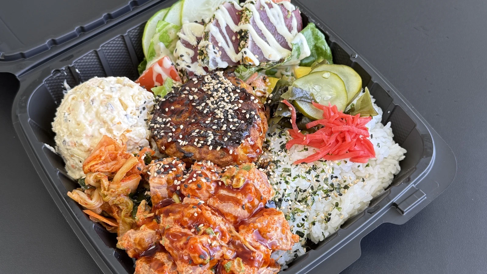 'ahi plate