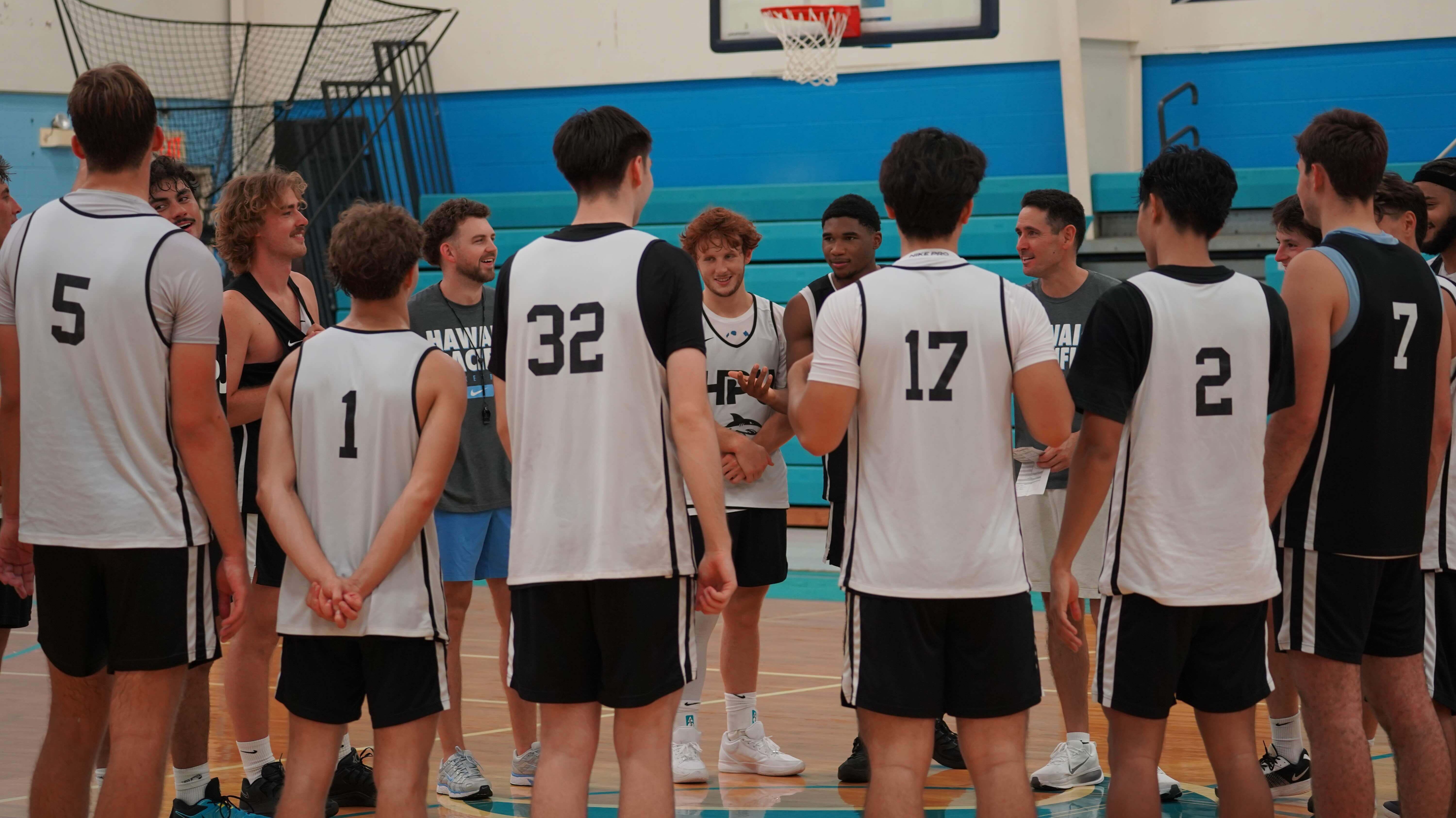 Hawaii Pacific basketball practice 110625