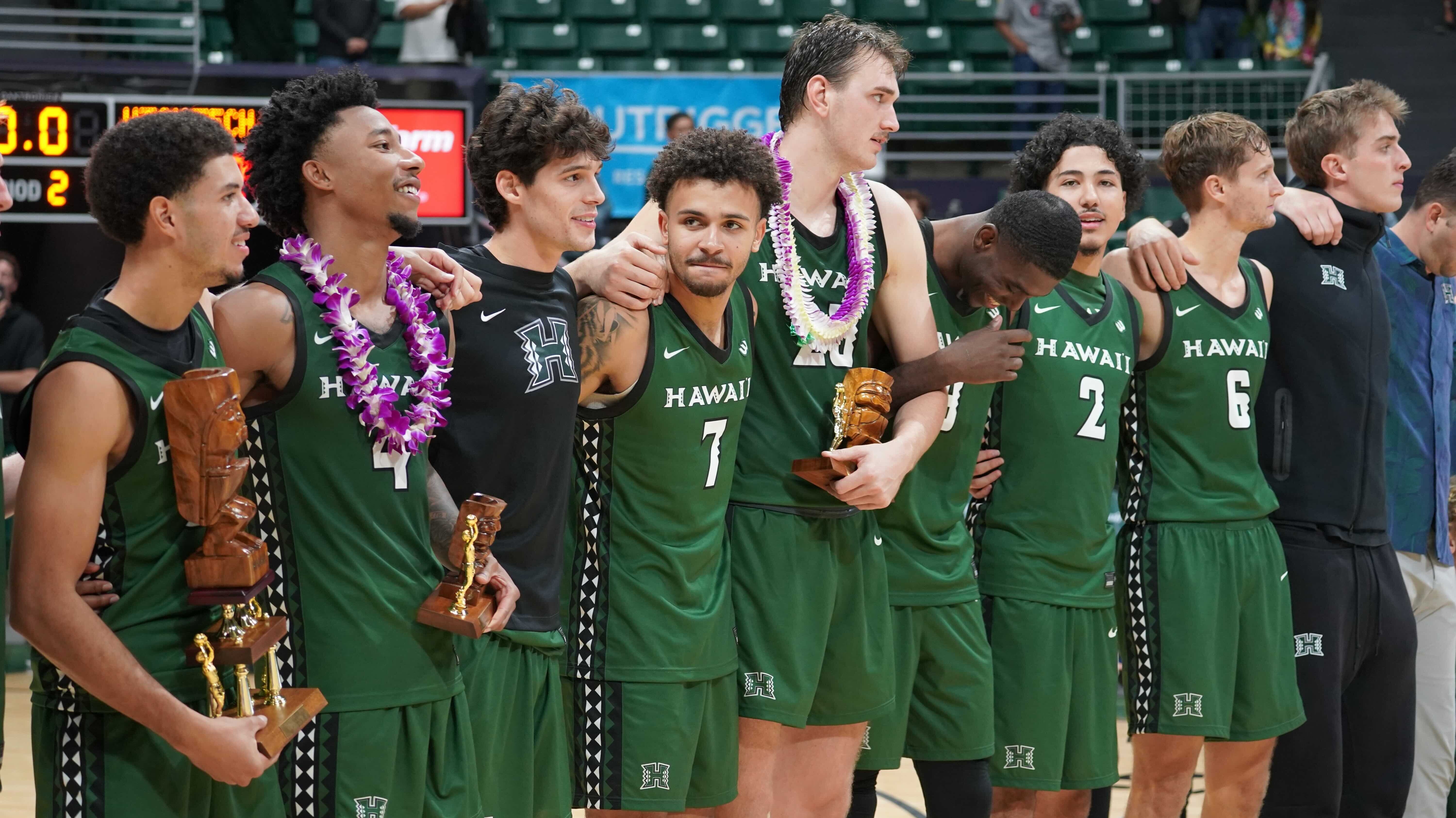 Hawaii mens basketball 111625