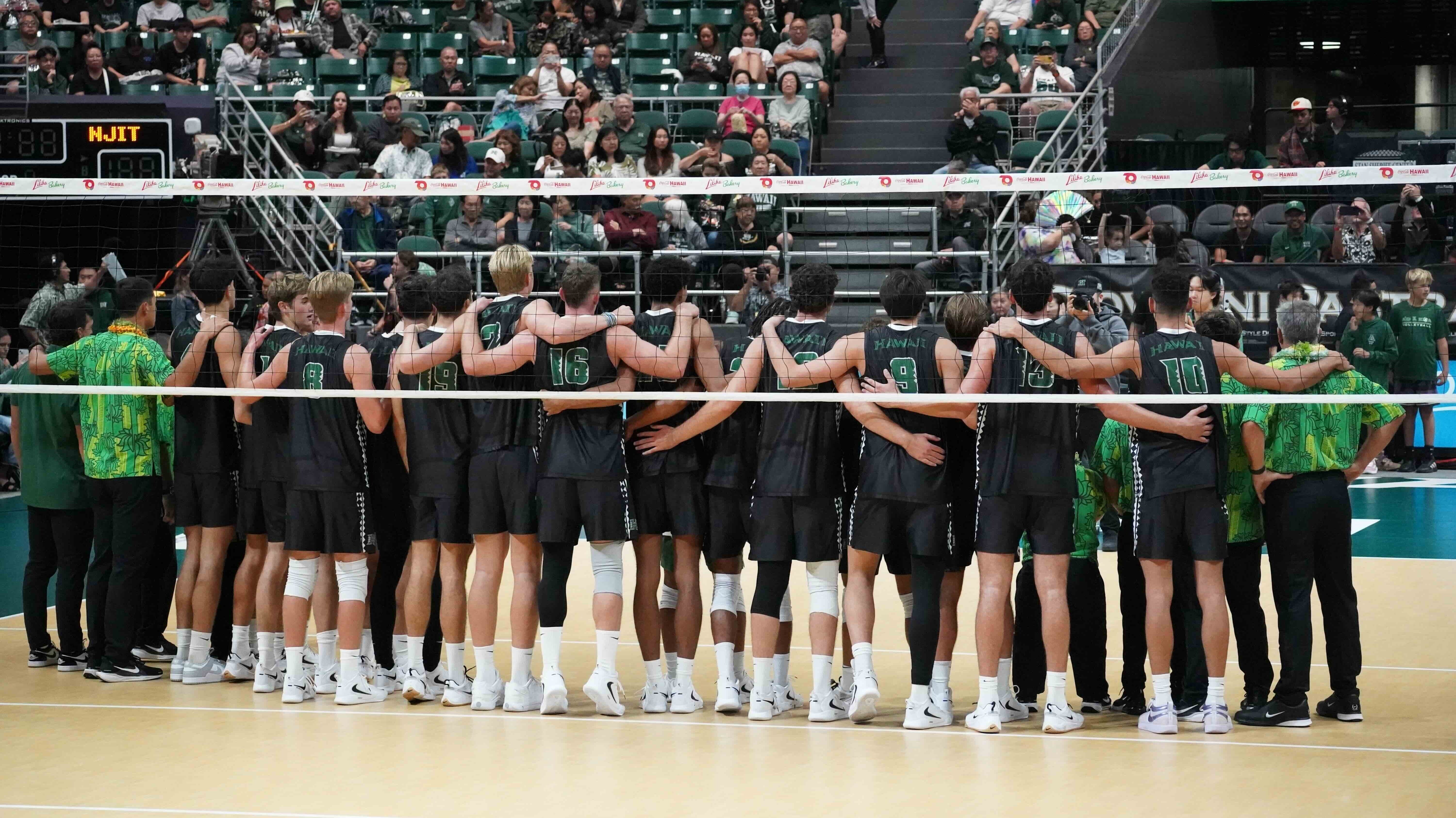 No. 3 Hawai‘i men's volleyball set for pair of rare weekday doubleheaders