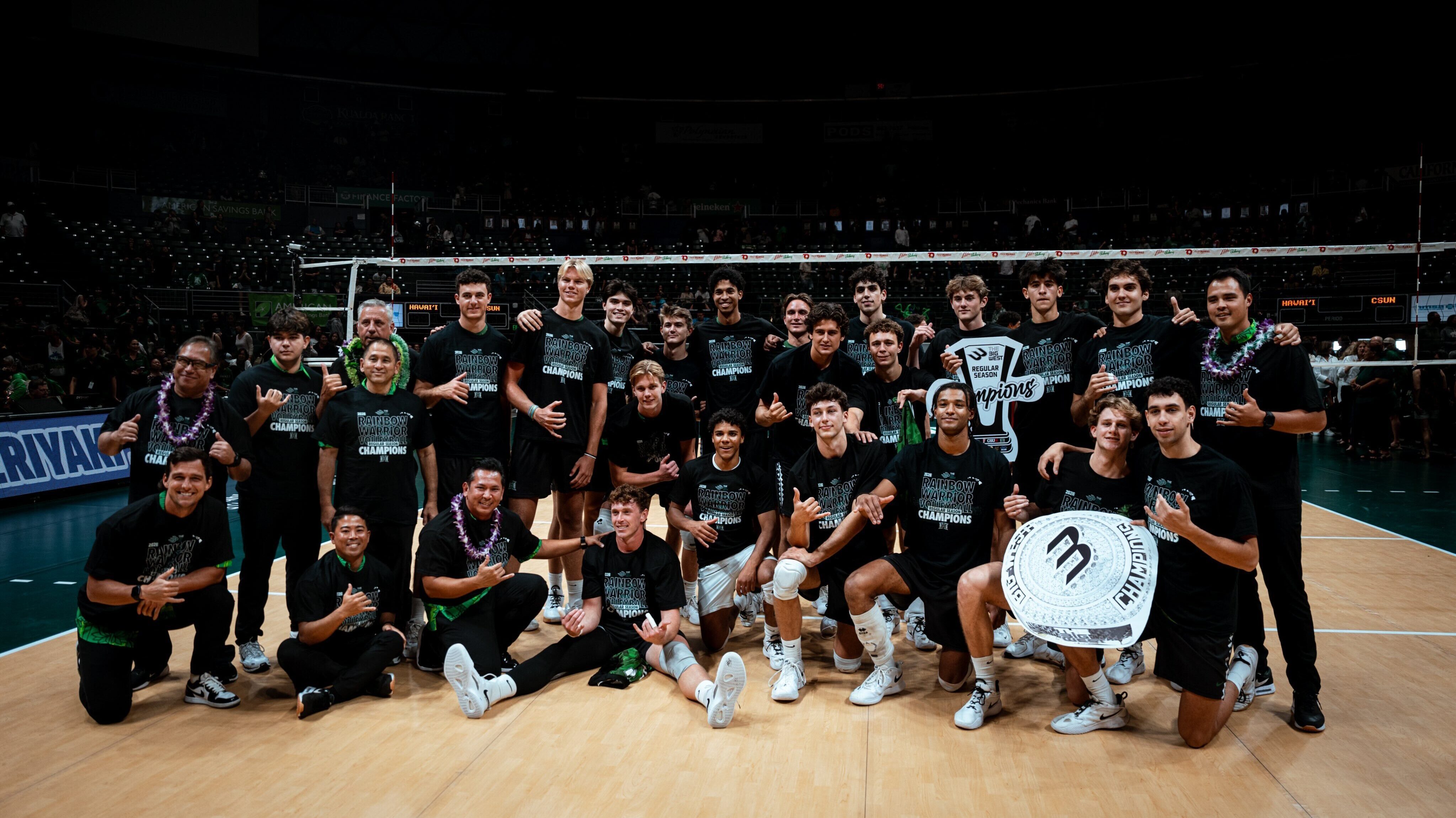 Hawai‘i men's volleyball clinches Big West regular season title