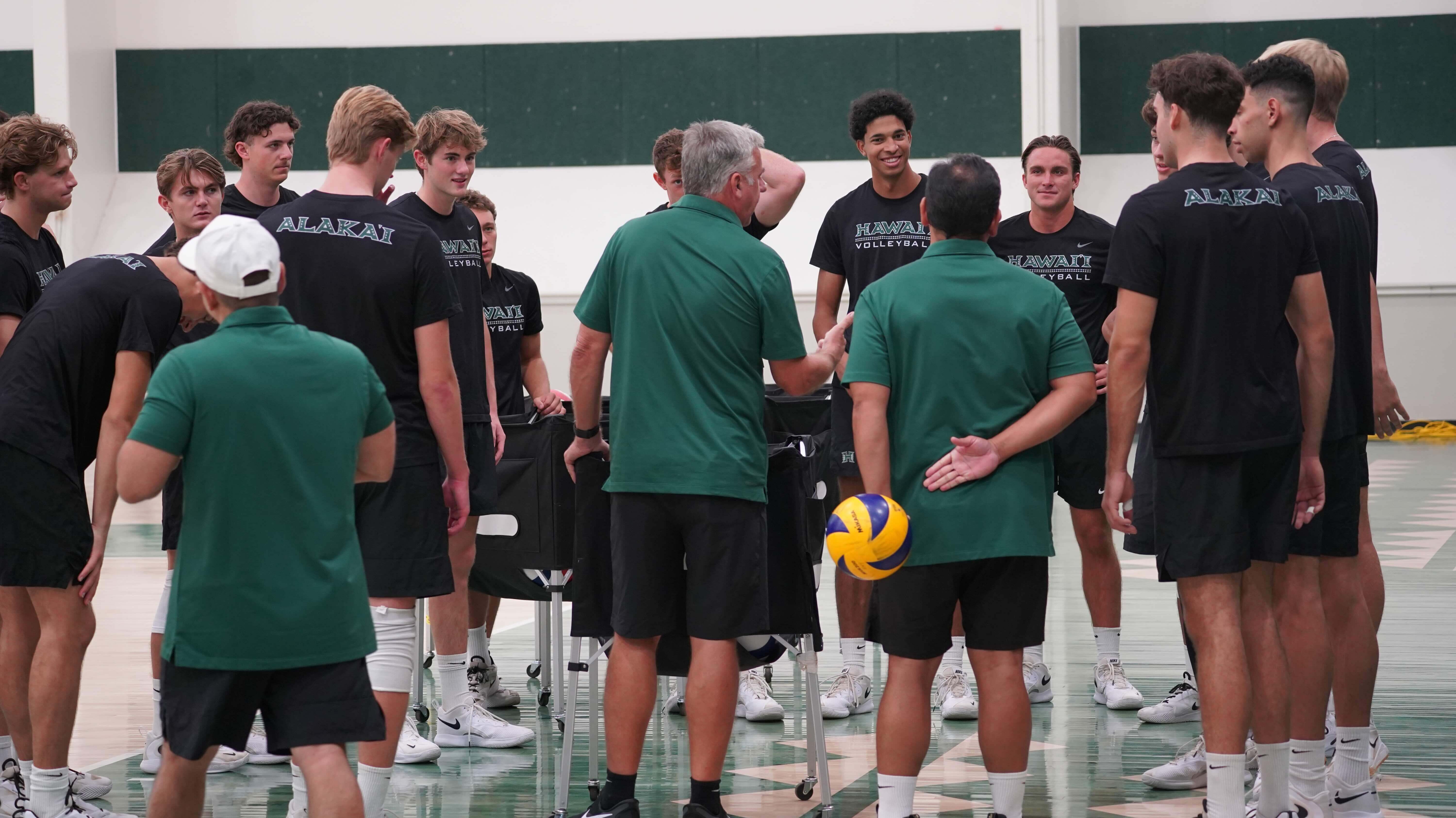 No. 2 Hawai‘i men's volleyball hits the ground running ahead of 2026 opener
