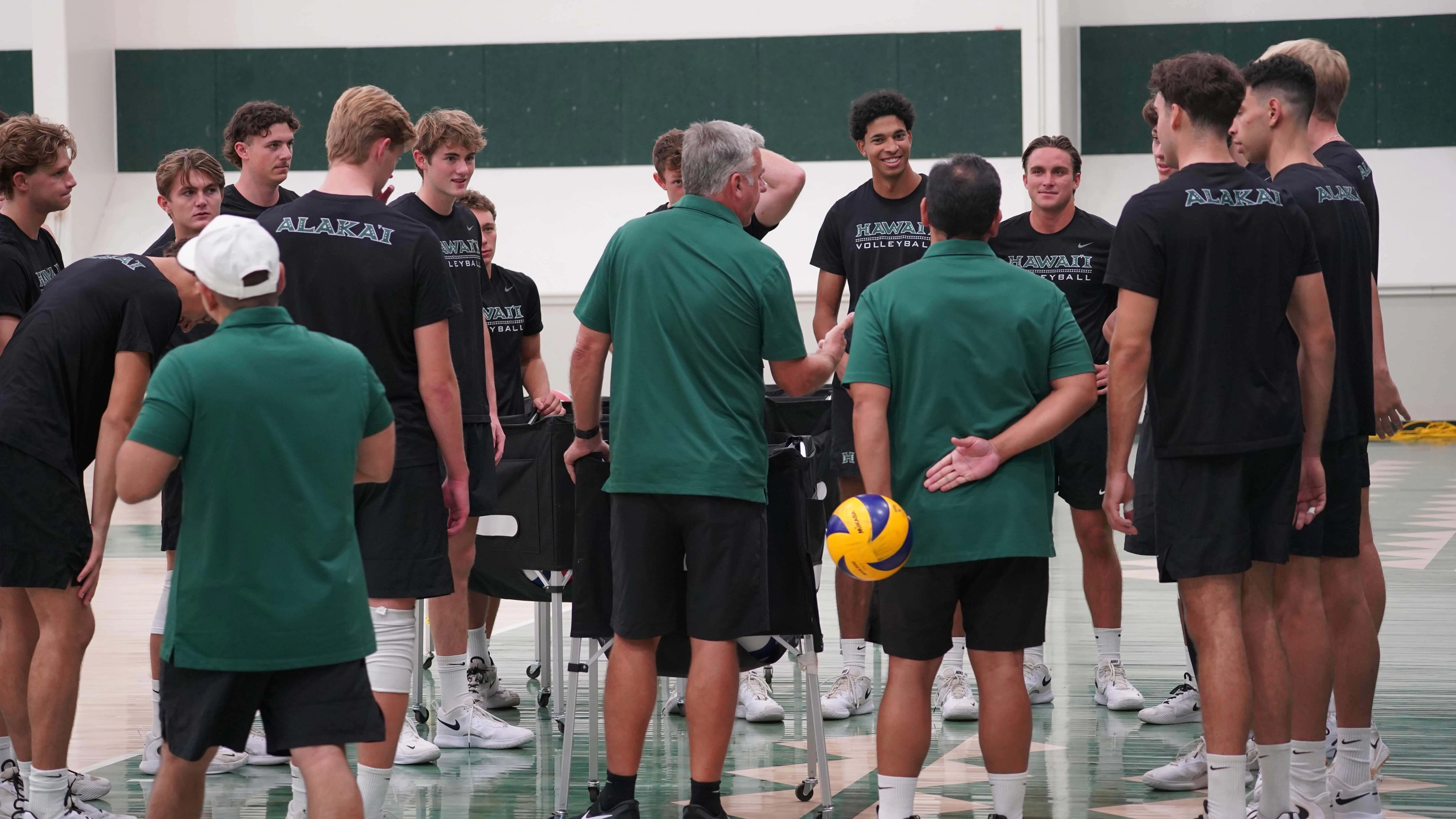 No. 2 Hawai‘i men's volleyball hits the ground running ahead of 2026 opener
