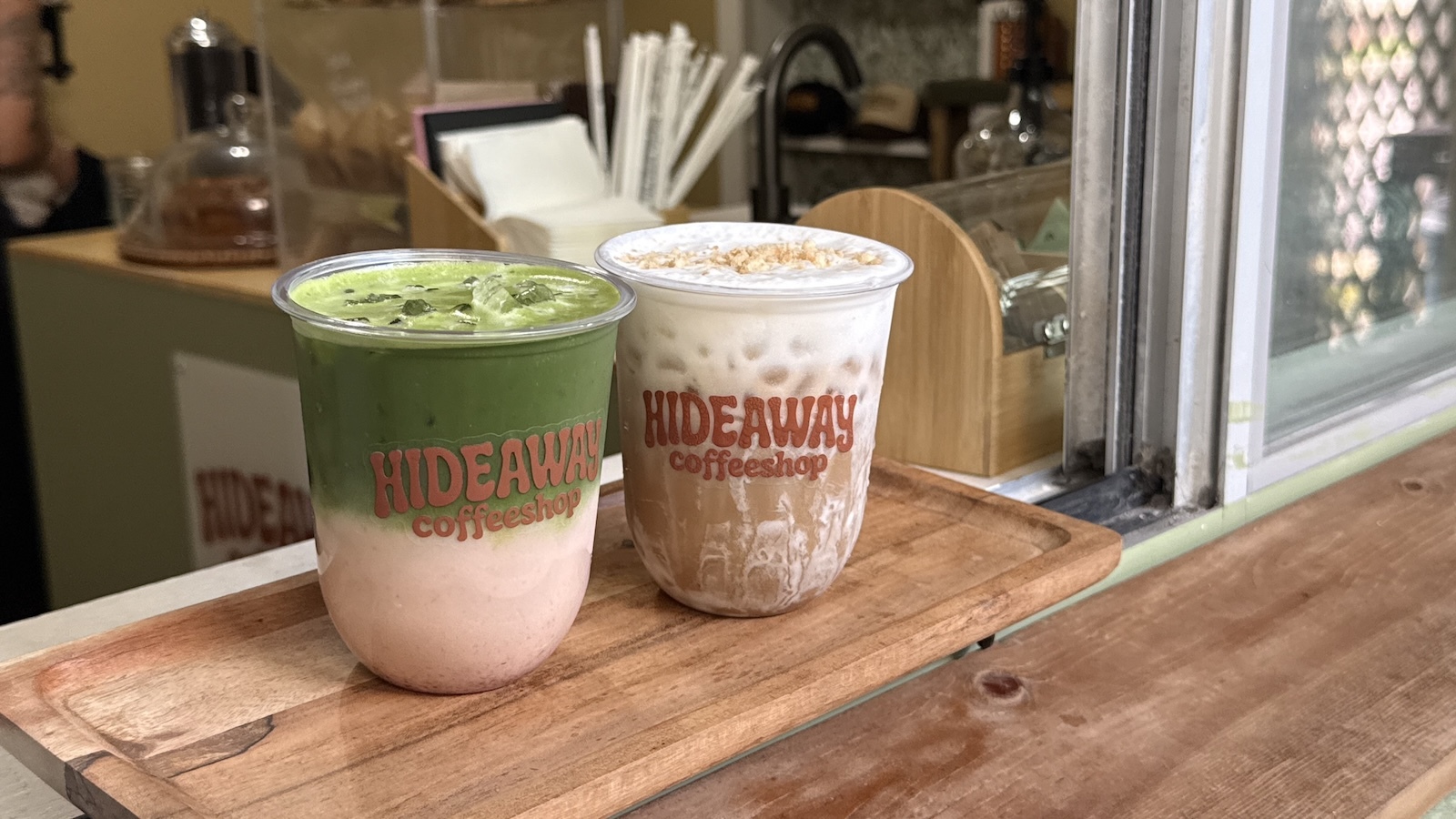 strawberry matcha