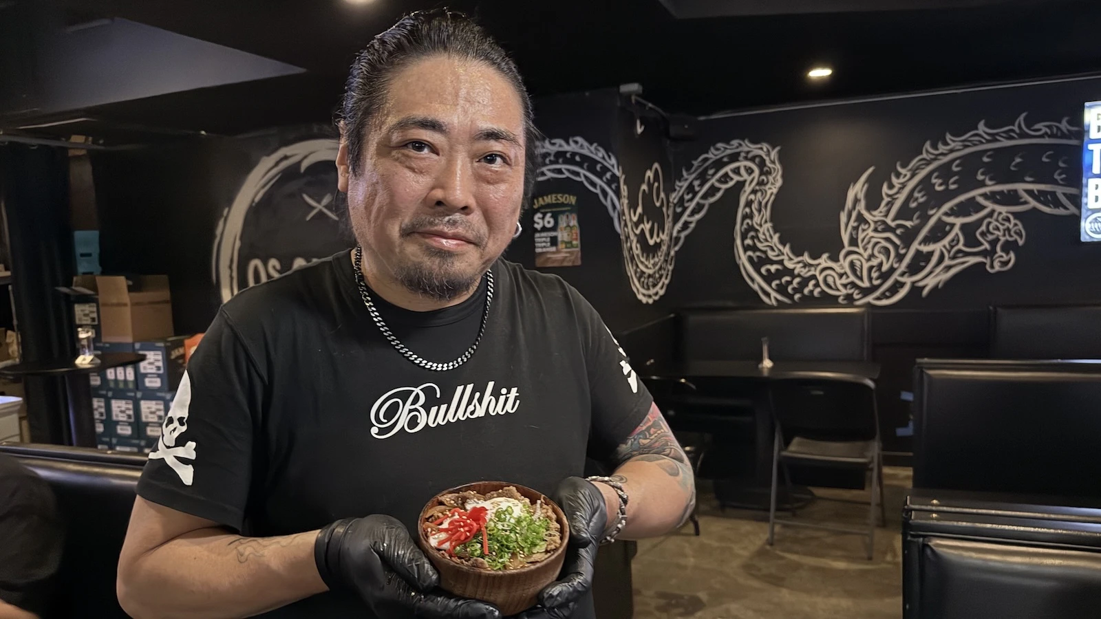 Izakaya Hideyoshi is hidden sushi pop-up within Osoyami Bar & Grill