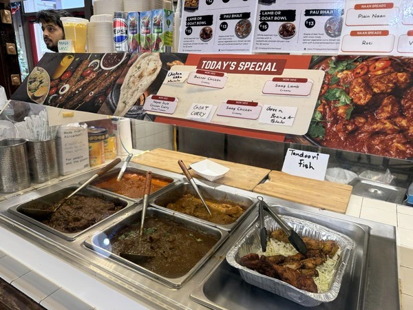 Counter at Himalayan Kitchen