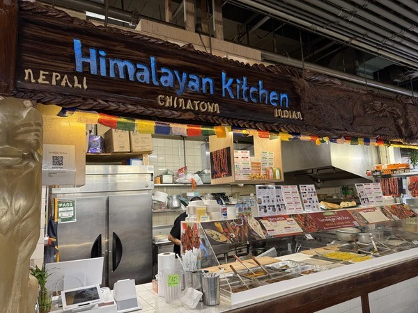 Himalayan Kitchen's location in Chinatown