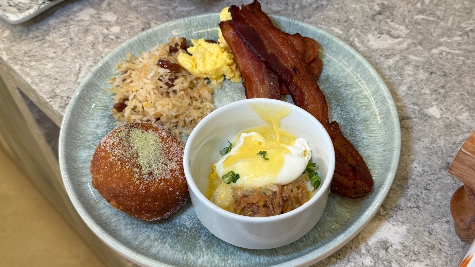 breakfast plate