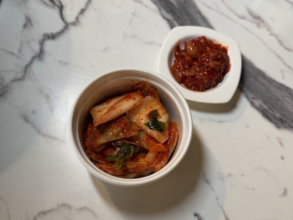 kimchi and chanja