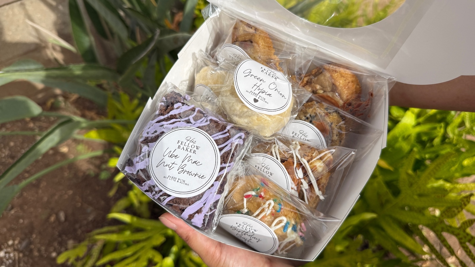 box of cookies and hopia