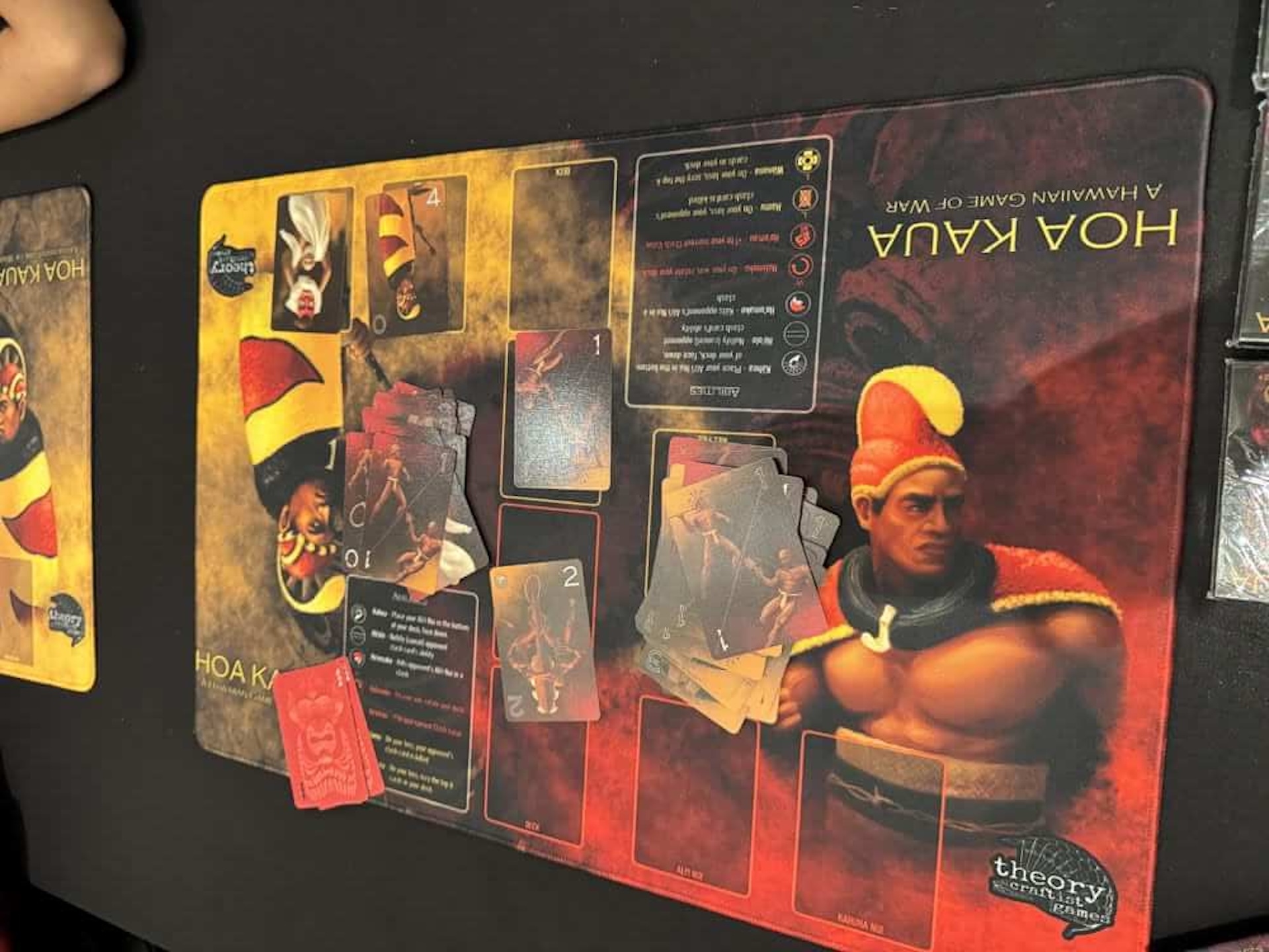 The Hoa Kauā gameboard features artwork by Alika Spahn Naihe.